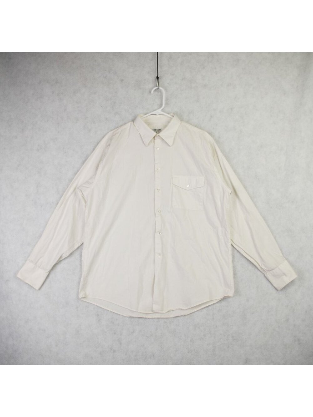 Vintage Giorgio Armani Le Collezioni Mens Shirt White 16.5 34-35 Italy Made EUC